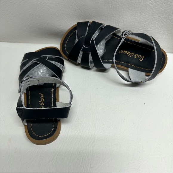 Salt water original Black Kids Sandals size 1 - Picture 7 of 9